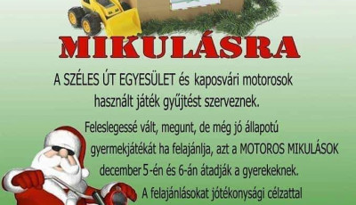 M&aacute;r most tudjuk mikor &eacute;s hol tal&aacute;lkozhattok Kaposv&aacute;ron a Mikul&aacute;ssal!