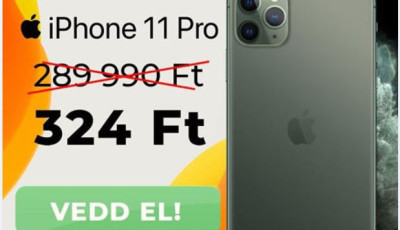 Ism&eacute;t t&aacute;madnak a csal&oacute;k! - Sokan elhitt&eacute;k, hogy a Magyar Posta 324 forint&eacute;rt &aacute;rul iPhone telefonokat