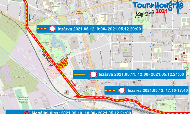 Kezdődnek az &uacute;tlez&aacute;r&aacute;sok, szerd&aacute;n &eacute;rkezik a Tour de Hongrie mezőnye Kaposv&aacute;rra