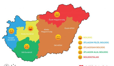 Kaposv&aacute;r a legboldogtalanabb v&aacute;ros a legfrissebb Boldogs&aacute;gt&eacute;rk&eacute;p szerint