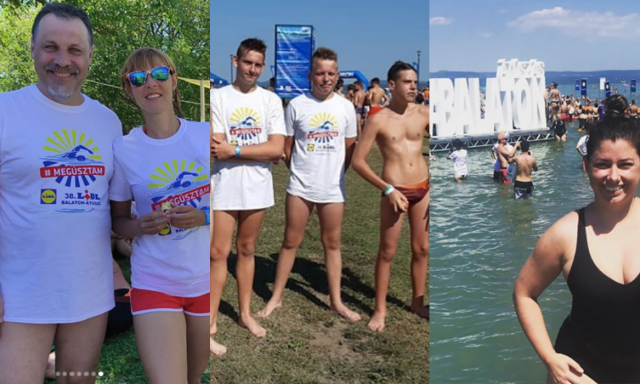 Ilyen volt a 2020-as Balaton-&aacute;t&uacute;sz&aacute;s! - Instagram H&iacute;rad&oacute;