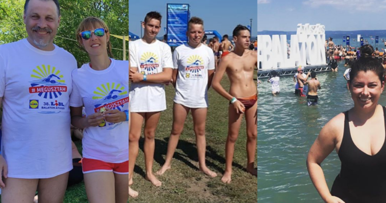 Ilyen volt a 2020-as Balaton-&aacute;t&uacute;sz&aacute;s! - Instagram H&iacute;rad&oacute;