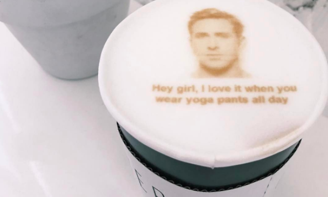 M&aacute;r reggel itt a nap f&eacute;nypontja: L&eacute;tezik a Ryan Gosling latte!