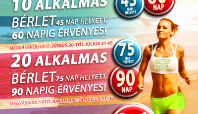 Ny&aacute;ri nyerem&eacute;nyj&aacute;t&eacute;kot hirdetett a Fitness Ar&eacute;na - fitness b&eacute;rleteket, vacsor&aacute;kat nyerhettek!