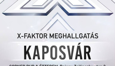 Dalos pacsirt&aacute;k figyelem! &Uacute;jabb X-faktor meghallgat&aacute;s Kaposv&aacute;ron