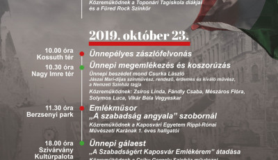 Mutatjuk az &#039;56-os megeml&eacute;kez&eacute;sek kaposv&aacute;ri programjait