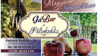 Szombaton nyit a G&aacute;Bor &eacute;s P&aacute;linkah&aacute;z