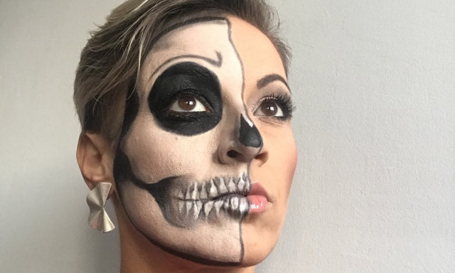 Geiger-Lengyel Laura - Kinek van a legmenőbb halloween-i sminkje?