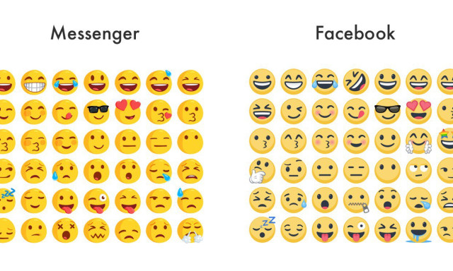 Cser&eacute;lődnek az emojik a Messengerben &ndash; Egys&eacute;ges arcok j&ouml;nnek