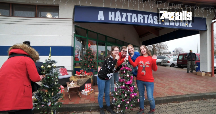 P&ouml;pec kis kar&aacute;csonyf&aacute;kat dobtunk &ouml;ssze a Mar&aacute;zplastban - D&iacute;sz&iacute;tő versennyel z&aacute;rtuk az &eacute;vet - VIDE&Oacute;