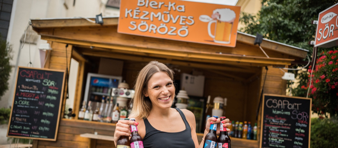 K&eacute;t standdal v&aacute;rja id&eacute;n a kaposv&aacute;ri fesztiv&aacute;loz&oacute;kat a Bier-Ka s&ouml;r&ouml;ző!