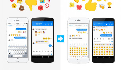 P&eacute;nteken j&ouml;n az emoji cunami &ndash; 1500 &uacute;j pofa &eacute;rkezik a Messengerbe!