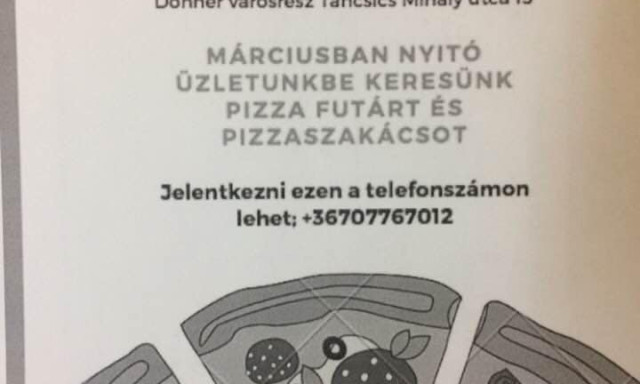 Pizza &eacute;s t&eacute;szta b&aacute;r lesz a Kis Dorotty&aacute;b&oacute;l!