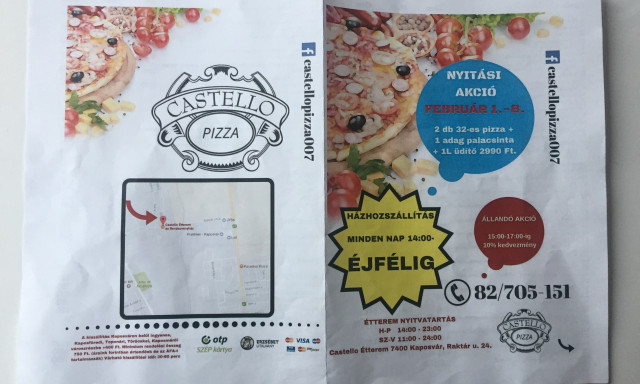 Nem vicc! - M&aacute;r megint egy &uacute;j pizz&eacute;ria ny&iacute;lik a v&aacute;rosban