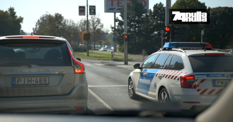 Rendőr&ouml;ket gyorsultunk le elektromos kocsinkkal! - T&ouml;lthett&uuml;k is fel azonnal...