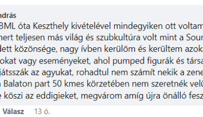 Kiakadtak a techno rajong&oacute;k - K&eacute;t &eacute;v kihagy&aacute;s ut&aacute;n beolvad a Balaton Soundba a B my lake